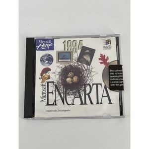 Microsoft Windows Encarta 1994 Multimedia Home Encyclopedia CD Rom